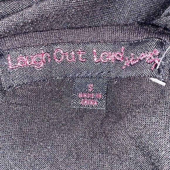 Laugh Out Loud Always Pajamas Shorts Romper Black Size S - Picture 9 of 14